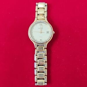 Authentic ladies Movado Vintage Palio Gold & stainless Quartz Wrist Watch